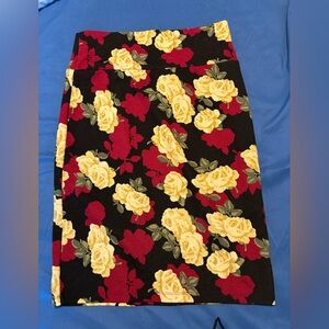LuLaRoe Floral Pencil Skirt